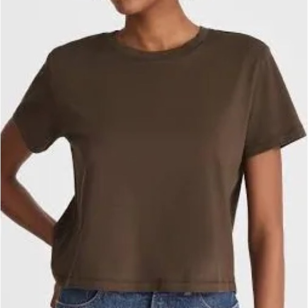 Madewell Short Sleeve Brown Tee